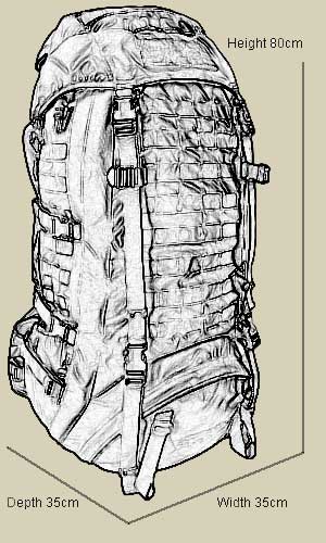 Karrimor SF Predator 80-130 PLCE Karrimor SF Predator 80-130 PLCE